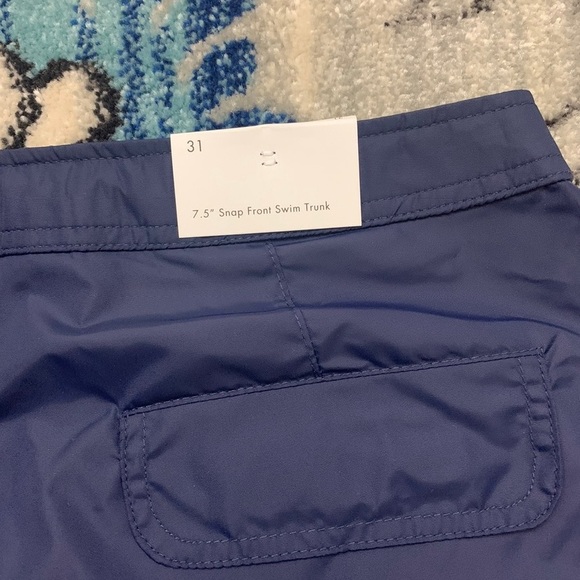 Onia 7.5 Inch Snap Front Swim Trunks Size 31 - Picture 13 of 13